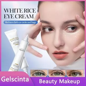 SADOER Белый Рис Ниацинамид Осветляющее Осветляющее Увлажняющее Средство для Глаз