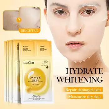 SADOER Bifida Yeast Firming Trilogy Mask Нежная увлажняющая маска