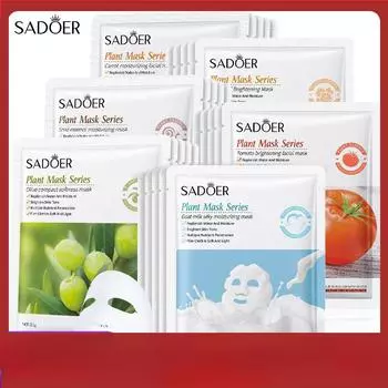 SADOER Botanical Fruit Facial Mask Увлажняющая и увлажняющая маска для кожи Olive