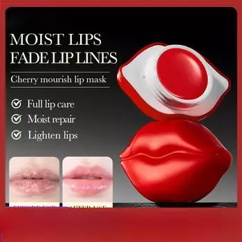 SADOER Cherry Nourishing Lip Mask Питательные увлажняющие маски для губ для ухода за губами 9g