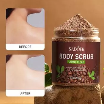 SADOER Coffee Scrub Увлажняющий и смягчающий скраб для кожи 256g