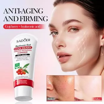 SADOER Goji Berry Anti-Wrinkle Firming Repair Cleanser Очищающее средство для лица 100g
