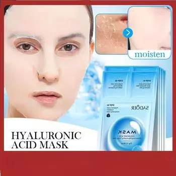 SADOER Hyaluronic Acid Hydrating Trilogy Mask Нежная увлажняющая маска 1pcs