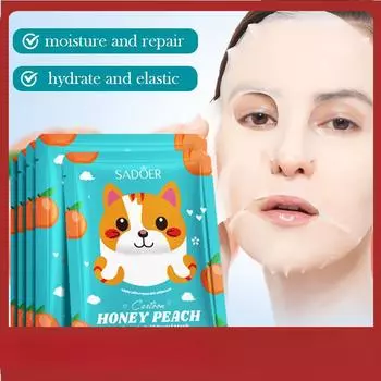 SADOER Hyaluronic Acid Hydrating Trilogy Mask Нежная увлажняющая маска 1pcs