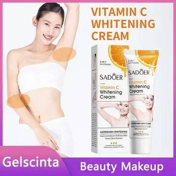 SADOER Отбеливающий крем для подмышек с витамином С