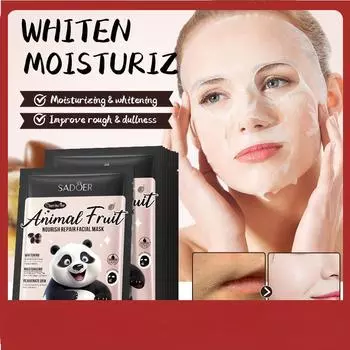 SADOER Panda Shea Питательная восстанавливающая маска Увлажняющая маска 1pcs