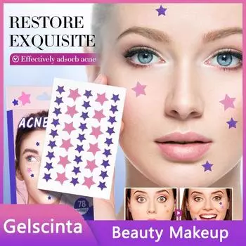 SADOER пластырь для устранения прыщей, красочный студенческий пластырь для удаления прыщей