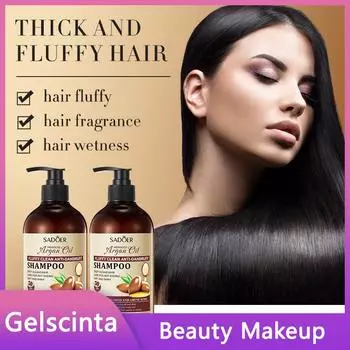 SADOER Пушистый шампунь против перхоти с аргановым маслом