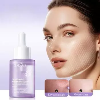 SADOER Увлажняющая эссенция с антиоксидантами из виноградных косточек Увлажняющая эссенция 30ml