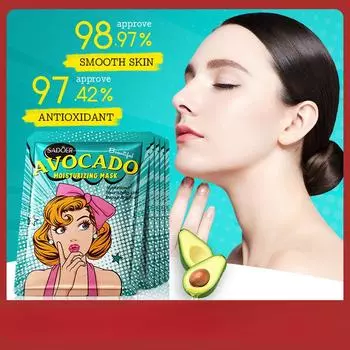 SADOER Увлажняющая маска для лица «Богиня» с маслом ши 1pcs