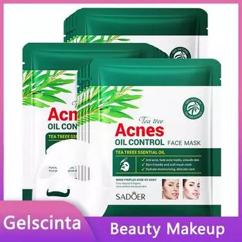SADOER Увлажняющая маска против прыщей и жирности с чайным деревом