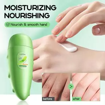 SADOER Увлажняющий и питательный крем для рук с гиалуроновой кислотой и алоэ вера, против сухости и трещин, осенний и зимний крем для рук 50g