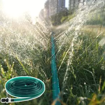 Садовая ирригационная водопроводная труба диаметром 1/2 дюйма, герметичная, с защитой от перекручивания, с антиэкструзионной муфтой, шланг для воды на открытом воздухе для газонов, садовый шланг XS