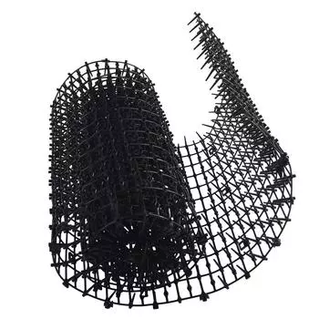 Садовая кошачья колючая полоска Dig Stop Cat Repellent Отпугивающий коврик Spike Портативный инструмент для защиты от кошек и собак на открытом воздухе 13X49CM