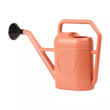 Садовая лейка с переносной ручкой и разбрызгивающей головкой для цветников 3L красный