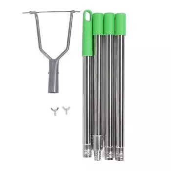 Садовая мотыга с длинной ручкой, прочная нержавеющая сталь, прополка, садовый инструмент для сельскохозяйственных угодий, рыхление, так