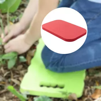 Садовая подушка для коленей, водостойкая, высокая плотность, для занятий спортом в помещении, портативная, устойчивая красный