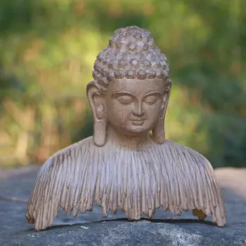 Садовая статуя Будды, настольное украшение из смолы, статуэтка, декоративная скульптура для полки крыльца