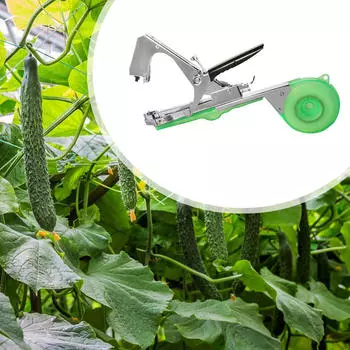 Садоводство Инструмент для подвязывания виноградной лозы Ручной инструмент, регулируемый, садовый портативный станок для Transparent Green