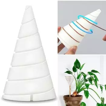 Садовое приспособление для антенны из медной проволоки, долговечное приспособление для намотки катушки Фибоначчи для электропонного садоводства Large