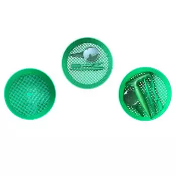 Садовое сито Садовый инструмент Пляжный песок Сито для зеленого сада Фильтр для мелкого гравия Почва и песок Сита Компост