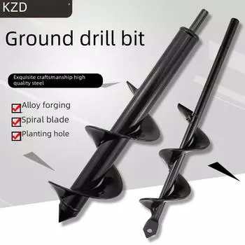 Садовое спиральное сверло для посадки и рыхления почвы