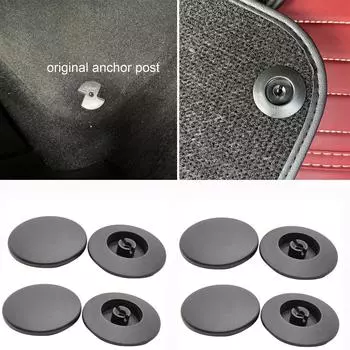 Садовые автомобильные напольные зажимы для автомобиля, держатели, 4 комплекта