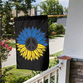 Садовые флаги, приветственные флаги, вертикальные сезонные флаги, украшения для двора и улицы One Size