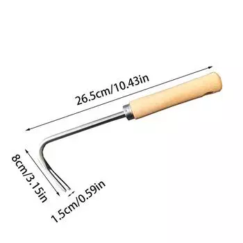 Садовые инструменты для прополки травы, садовый крючок для прополки, средство для удаления корней травы для двора, фермы, посадки, ручные инструменты