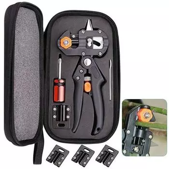 Садовые инструменты, машина для прививки с 3 лезвиями, измельчитель, инструменты для прививки деревьев, секаторы, ножницы, комплект для прививки, секатор для резки Simple Package