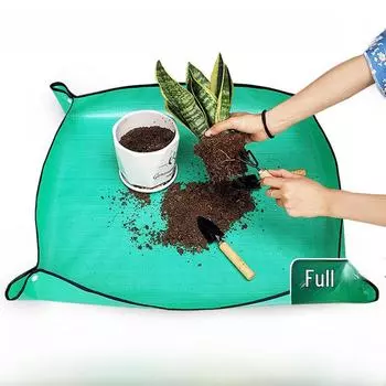 Садовые коврики для суккулентов: Замена почвы, посадка, горшечные работы PE Green (Plastic Buckle)