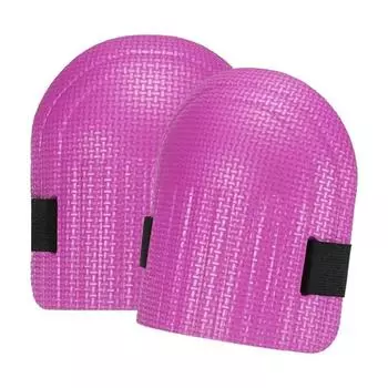 Садовые наколенники для женщин и мужчин, 1 пара легких водонепроницаемых пенопластовых наколенников с эластичными ремешками-липучками для работы и уборки дома розовый