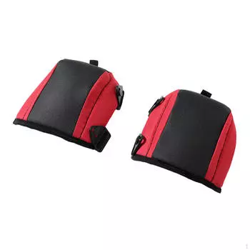 Садовые наколенники Защитная пенопластовая подушка Регулируемые ремни на коленях для чистки пола оранжевый