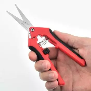 Садовые ножницы из нержавеющей стали для обрезки цветов, обрезки фруктов, обрезки винограда, прямые садовые ножницы для обрезки цветов