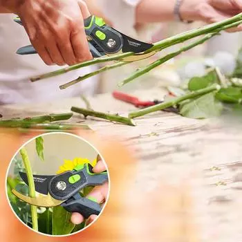 Садовые ножницы, металлические инструменты, секатор, садовые ножницы, ручные инструменты, ветки бонсай, секатор для фруктов, цветов 1 piece чёрный