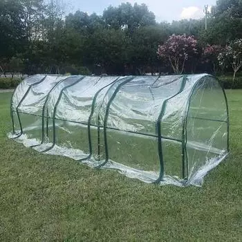 Садовые ряды, защита растений, крышка для теплицы, прозрачная водонепроницаемая простая установка, крышка для выращивания растений, туннели чистый