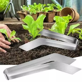 Садовые щипцы для пересадки растений, нержавеющие, устойчивые к коррозии, гладкая ручка, широко используемые плоскогубцы для пересадки садовых растений S