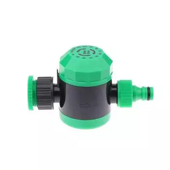 Садовый автоматический таймер полива, таймер капельного орошения на 2 часа, механический таймер, контроллер системы полива для сельского хозяйства зелёный
