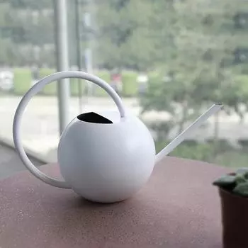 Садовый большой чайник-распылитель, металлический чайник для разбрызгивания, кувшин для воды, длинный чайник для полива из нержавеющей стали, бытовой душ-горшок