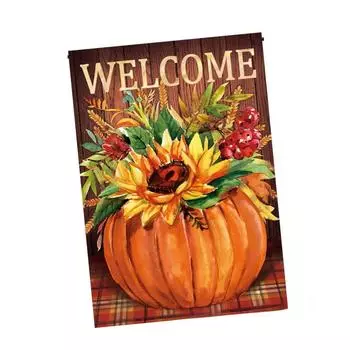 Садовый флаг Годовщина Бытовые аксессуары Главная Наклейка Мастерство Устойчивость Украшение двора Многоцелевой Сезонный декор