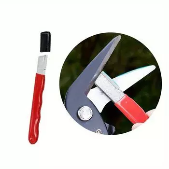 Садовый инструмент для заточки ножниц на открытом воздухе, портативный инструмент для заточки ножниц на открытом воздухе красный