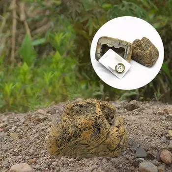 Садовый искусственный камень Ключ-спрятанник Ящик для хранения Открытый двор Газон Имитация камня