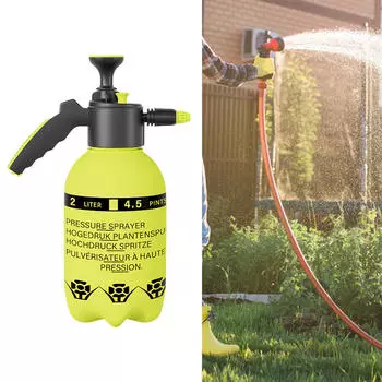 Садовый насос-распылитель, ручной опрыскиватель для растений, легкий, портативный, универсальный, 2 л, лейка для растений