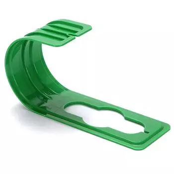 Садовый настенный держатель для шланга для полива, держатель для хранения сельскохозяйственного шланга, вешалка чёрный