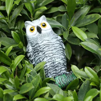 Садовый отпугиватель-приманка «Сова-пугало»