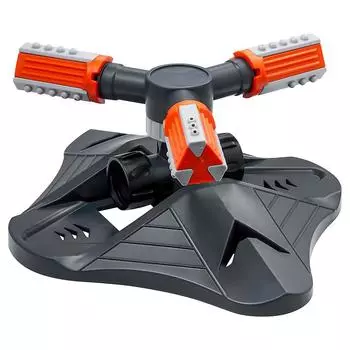 Садовый разбрызгиватель 3 вилки распылительная головка автоматическая вращающаяся на 360 градусов пластик