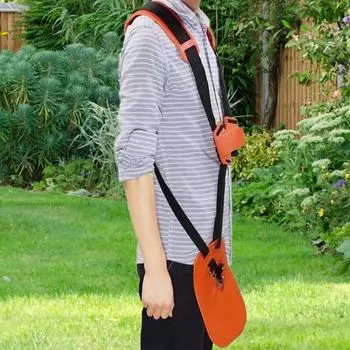 Садовый секатор, триммер, мягкий ремень, удобный двойной плечевой ремень, экономия труда, повышение безопасности для триммера-кустореза