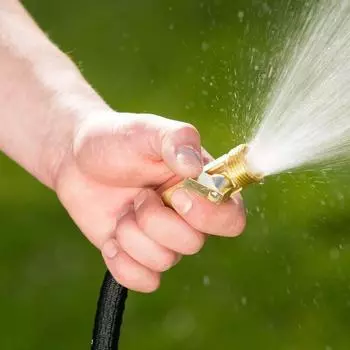 Садовый шланг Расширяемый шланг для полива Мойка высокого давления Полив Мойка автомобиля Гибкий шланг для полива сада Волшебная труба 25ft синий