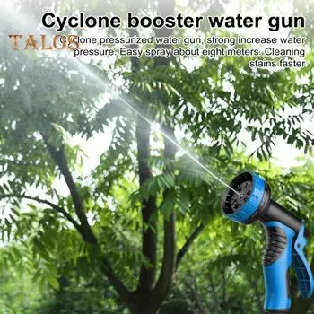 Садовый шланг Расширяемый водяной шланг с распылительной насадкой Легкий гибкий садовый шланг для полива и очистки EU