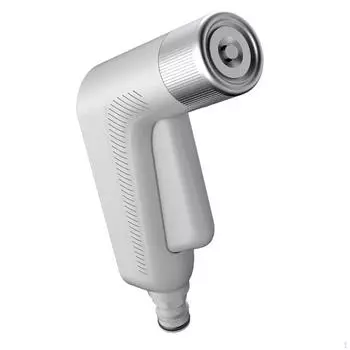 Садовый шланг высокого давления, распылительная насадка, эргономичные аксессуары, универсальный, бесступенчатый, регулируемый для чёрный